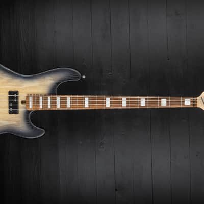 Mayones Jabba Bassic 4 - Natural Black Burst Matt image 18