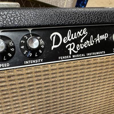 1965 Fender Deluxe Reverb - Blackface image 2