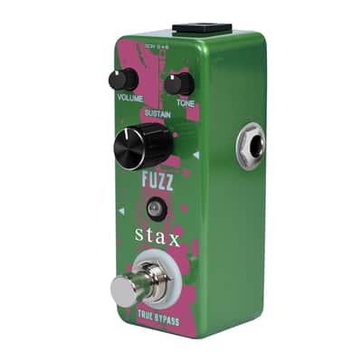 STAX LEF-306 Fuzz Pedal For Electric Guitar & Bass Traditional Fuzz Effect Full Metal Shell True Bypass--Shipped from Irvine Warehouse in California by USPS image 3