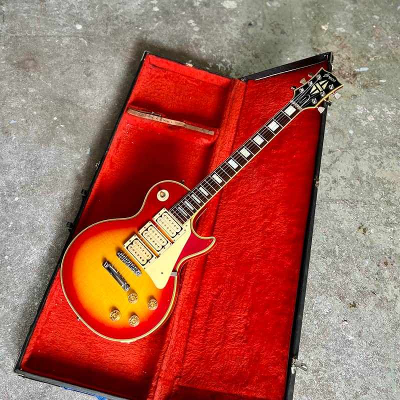 Greco EG-600 Custom Ace Frehley 1978 - Cherry sunburst 3 pickup