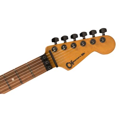 Charvel Pro-Mod Relic San Dimas Style 1 HH FR PF Weathered Black - Electric Guitar image 5