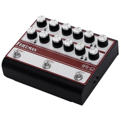Friedman IR-D Dual Tube Preamp Signed Limited Reverb Exclusive - Black / Silver / Red image 9