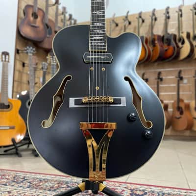 Ibanez PM3C BKL Black Low Gloss Pat Metheny Signature image 1