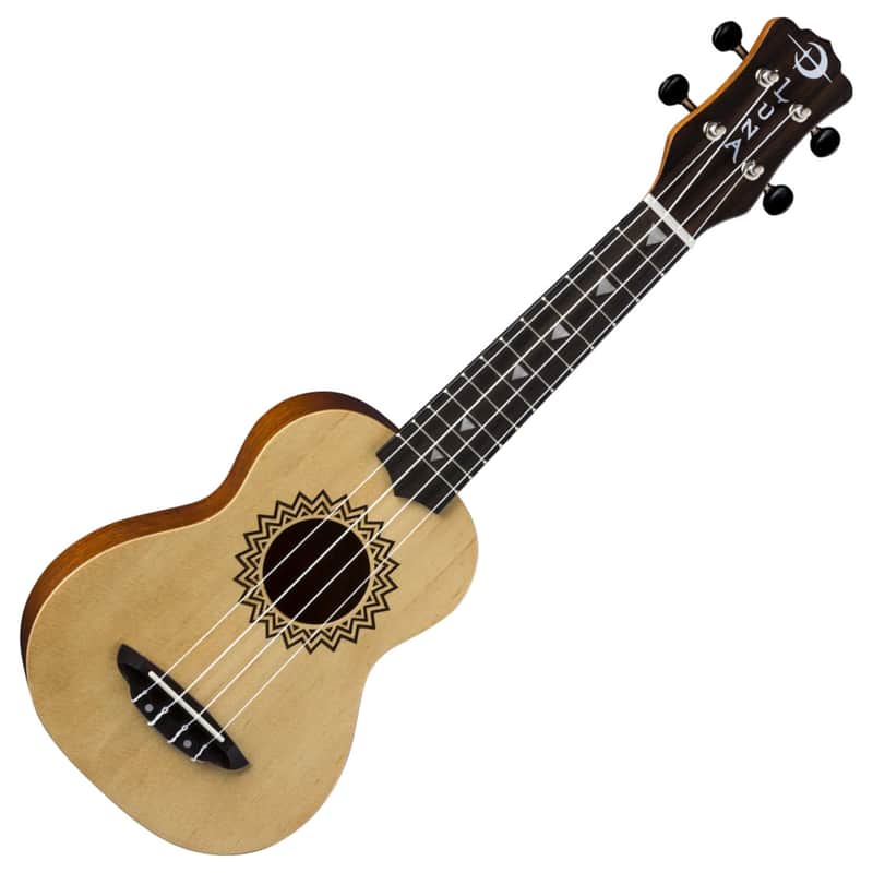 Luna UKEVSS Vintage Spruce Soprano Ukulele image 1
