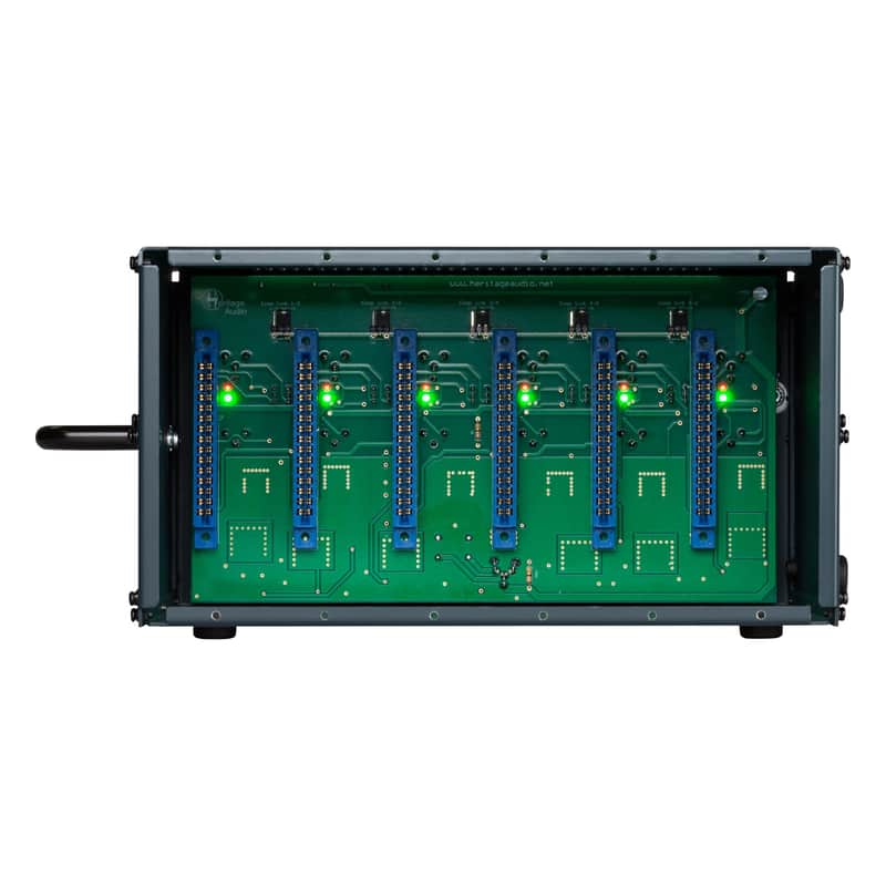 Heritage Audio OST-6 V2.0 - 6 Slot 500 Series Rack image 1
