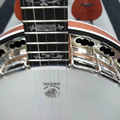 Deering Sierra 5-string Resonator Banjo w/Hard Case image 4