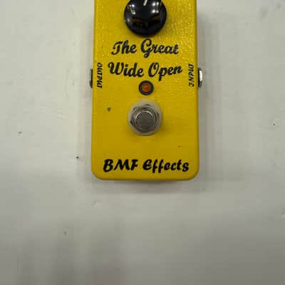 BMF Effects The Great Wide Open Distortion Single Knob Guitar Effect Pedal + Box image 2