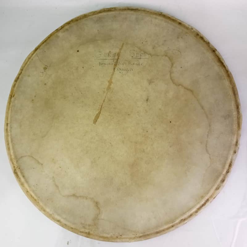 *Ludwig/Leedy 16" Calf Skin Floor Tom Drum Head Batter/Resonant Vintage 40s USA* image 1