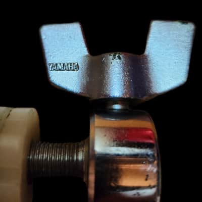 Vintage 1980's Yamaha Hi Hat Clutch Chrome Rare Design Complete Japan Good Cond. image 2