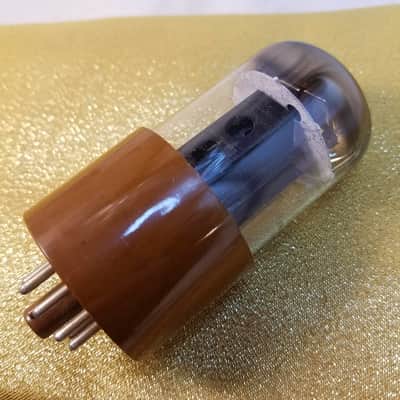 Sylvania 1% Tight Matched JAN-CHS-5932 tNOS AT1000 TESTED Vacuum Tube military black plate rugged 6L6 Beam Power Tetrode 1950-1958 image 10