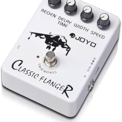 JOYO JF-07 Classic Flanger Pedal Effect Tremulous Vibratos & Chorus Guitar Pedal with BBD Circuit image 2