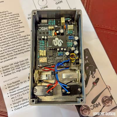 JAM Pedals Rattler MkII Mk.2 Distortion Bass Pedal image 3