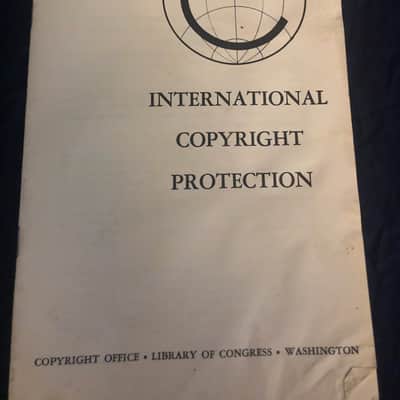 Vintage Copyright Book & Pamphlets 1970’s image 4