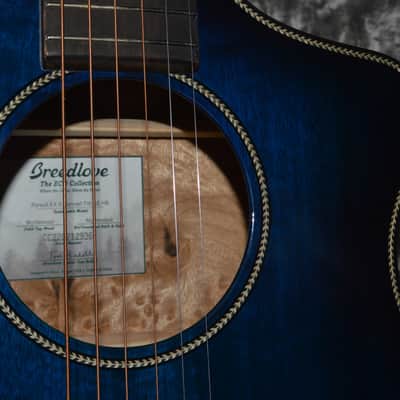 2022 Breedlove - Pursuit Exotic S Concert CE - Twilight image 3