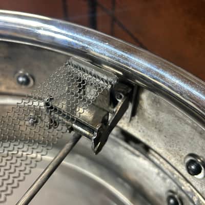 Ludwig&Ludwig Silver Anniversary 6 1/2 X 14" Snare Drum (TL-416) 1936 - Nickle Over Brass (NOB) image 13