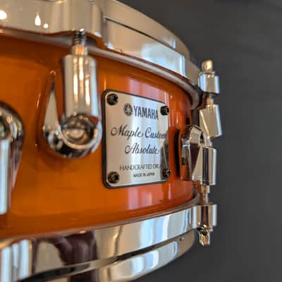 Yamaha Maple Custom Absolute Nouveau 4x14" Snare Drum image 5