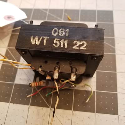 Philips Norelco 1110:1 [8900 Ohms]  061 WT 511 22 Vintage Output Transformer OT Tested HUGE 2 lb Tube Amp Audio image 3