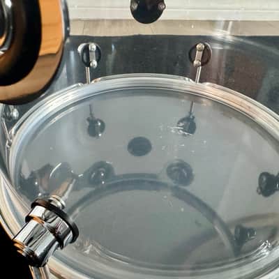 DW Acrylic Design Series Drum 9" x 12" Tom - Clear image 5