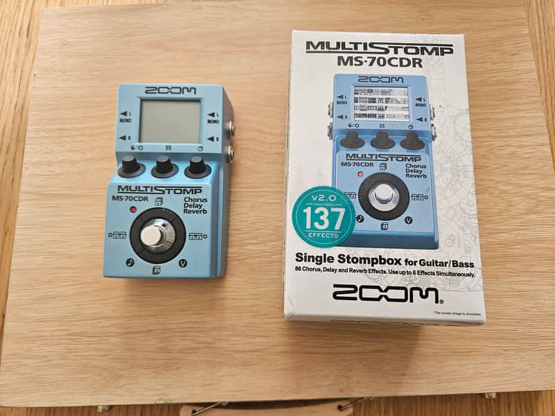 Zoom MS-70CDR MultiStomp
