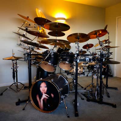 REDUCED. DW Maple Drum Set from Godsmack tour image 1