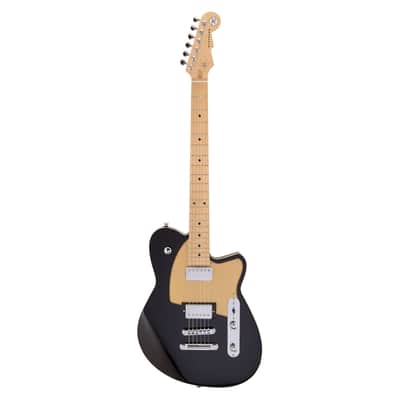 Reverend Charger HB in Midnight Black image 2