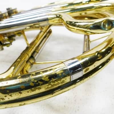 Yamaha YHR-313 French Horn, Japan, with Yamaha case and MP, Good Condition image 8