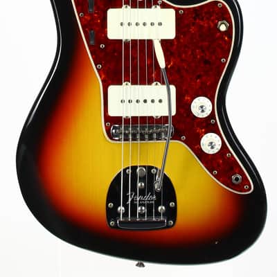 1966 Fender Jazzmaster Sunburst w Original Case CLEAN Vintage Guitar Dots and Bound! image 6