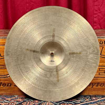 19" Zildjian A 1950s Small Stamp Ride Cymbal 1804g *Video Demo* image 3