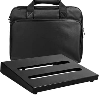 New! Knight Music “The Session” PB14 - Compact Metal Pedal Board, with Case! Like Pedaltrain, OnStage, Fender Professional image 1