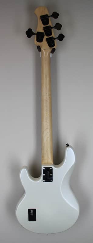Sterling Ray34 Pearl White Bass Guitar | Reverb