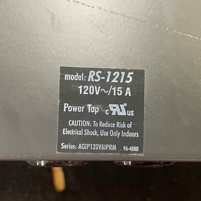 (Lot of 4) Tripp Lite RS-1215 1U 12 Outlet Port 15ft Rack-Mount Power Strips image 4