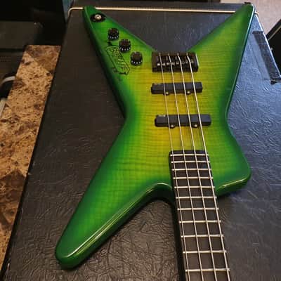 Washburn USA Custom Shop Dimebag Darrell DB2000 Dime gift GWAR Artist Signed RARE Bass Guitar D3 image 17