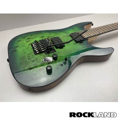 Schecter C-6 FR Pro Aqua Burst image 9