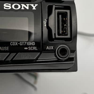 Vintage Sony CDX-GT710HD AM FM CD HD Radio Receiver AUX Faceplate Stereo TESTED image 18
