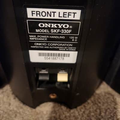 Onkyo ONKYO SK - 330 Series Bundle 5 speakers 90s - Black wood image 7