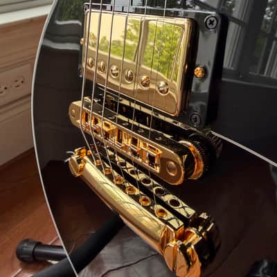 2026 Gibson Custom Shop Les Paul Custom - Ebony Black image 5