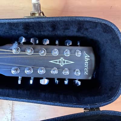 Alvarez Artist Series AD60-12 Dreadnought Twelve String Acoustic Guitar Natural image 6