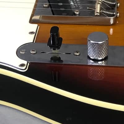 LEFTY! Vintage 1987 Fender ‘62 Reissue Double Bound 3 Tone Sunburst Custom Telecaster ‘60s Tele Rare Solid Alder Body 7.3 lb HSC image 18