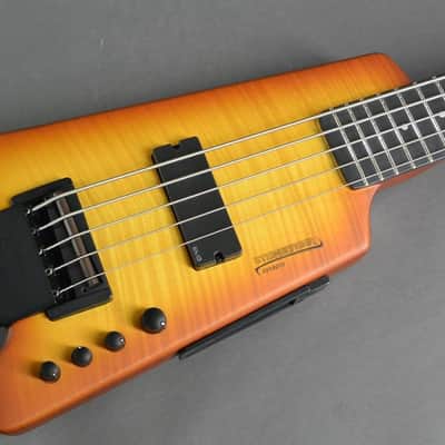 Steinberger Synapse XS-15FPA Custom 5-String Bass Trans Amber | Reverb