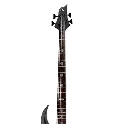 ESP LTD TA-204 Tom Araya Signature Bass - Black Satin image 7
