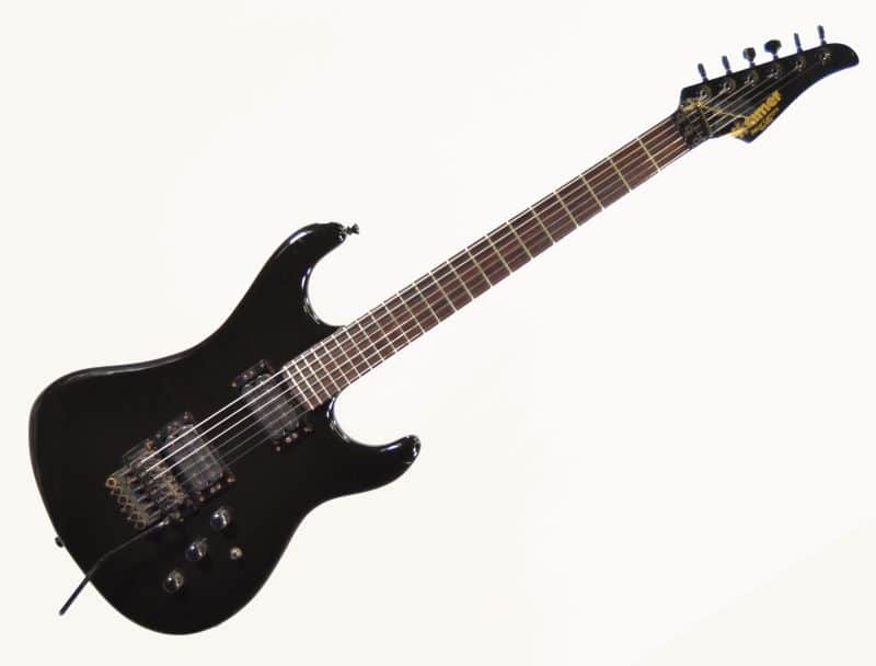 Kramer Pacer Carrera Vintage Early 1980's Electric Guitar w/ Floyd Rose 1981-'83 Black image 1