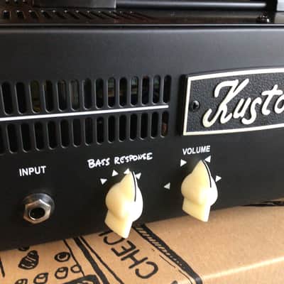 Kustom Defender 5H MOD All Tube Guitar Amp Box Paperwork Etc. Mint 2021 Black image 5