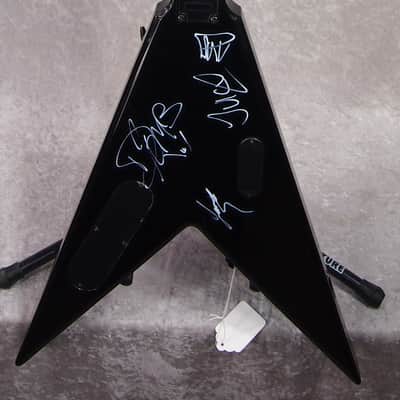 B.C. Rich BC Rich KKV Kerry King V guitar signed by Slayer image 7