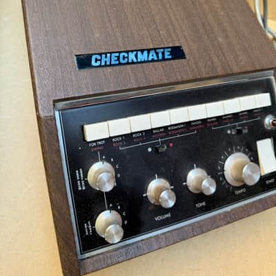 Korg Minipops 3 univox 55 checkmate vintage drum machine computer image 9