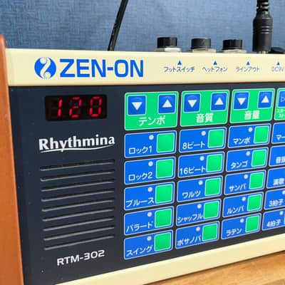 Zen-On RTM-302 Rhythmina Very Rare Japanese Rhythm Machine image 2