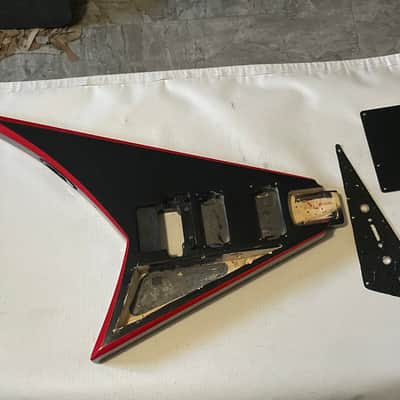 2016 Jackson JS32RM Randy Rhoads RR Black w/ Red Bevels Guitar Body Floyd Tremolo Ready