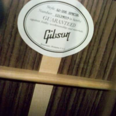 2019 Gibson SJ 200 Custom Shop Special Rosewood Back and Sides Acoustic Electric Bear Claw image 4