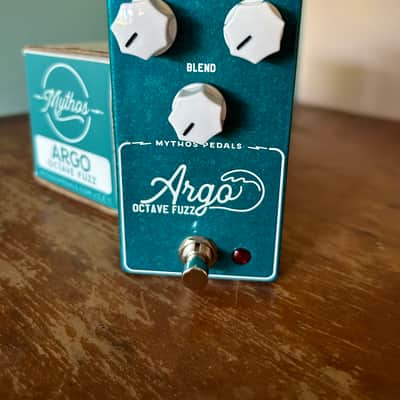 Mythos Pedals Argo Octave Fuzz 2019 - Teal image 1