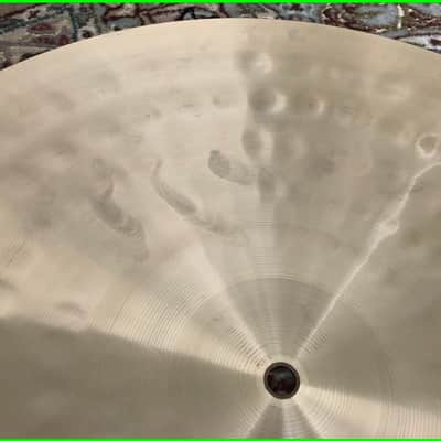 Paiste Vault Release 0047: Sound Creation 18" Dark Flatride Flat Ride from 1985 IMMACULATE COLLECTOR GRADE NOS Mint Formula 602 alloy gem! image 22