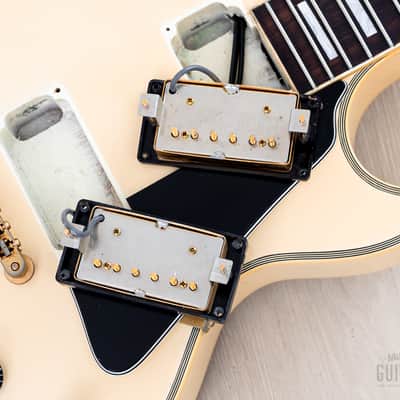 1991 Burny RLC-70 Custom Vintage Guitar Snow White w/ VH-1 Humbuckers & Case, Japan image 17